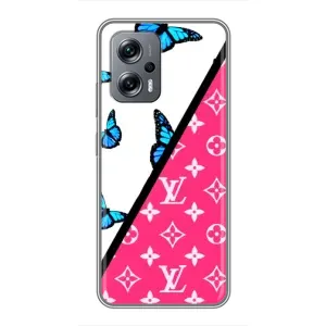 Брендновые Чехлы для Xiaomi POCO X4 GT - (PREMIUMPrint) (Мода LV)