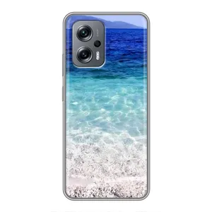 Силіконовий чохол з КАРТИНКАМИ літо для Xiaomi POCO X4 GT (AlphaPrint) (Море)