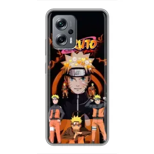 Naruto Anime Чехлы для Поко X4 GT (AlphaPrint) (Наруто из Аниме)