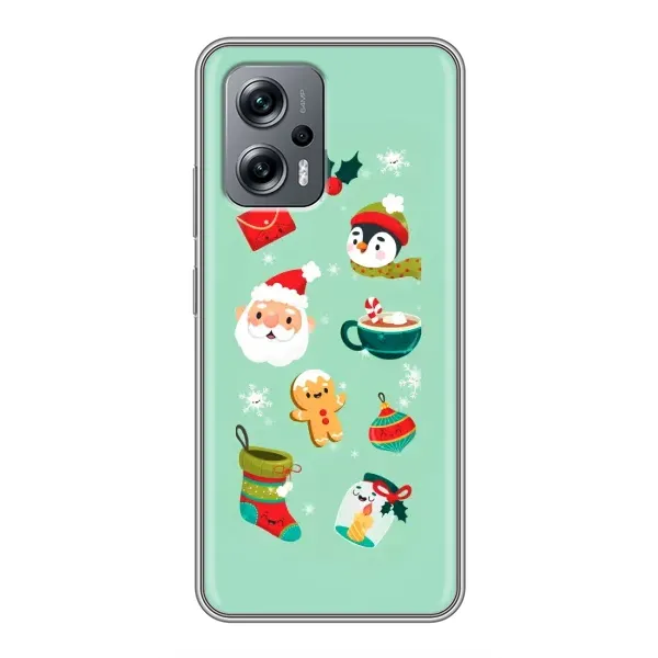 Чехол с принтом «Настроение НГ» для Xiaomi POCO X4 GT