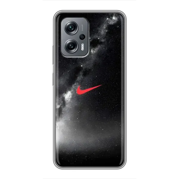 Чохол з принтом «Найк червоний» для Xiaomi POCO X4 GT