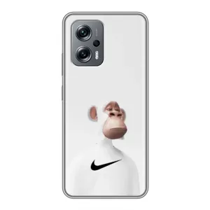 Чохли з Мавпами NFT для Xiaomi POCO X4 GT (AlphaPrint) (мавпа NFT Nike)