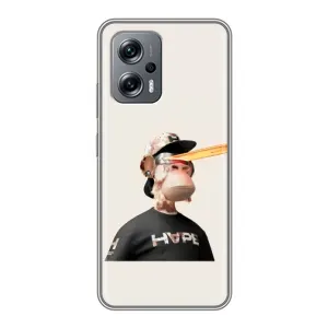 Чохли з Мавпами NFT для Xiaomi POCO X4 GT (AlphaPrint) (мавпа NFT в окулярах)