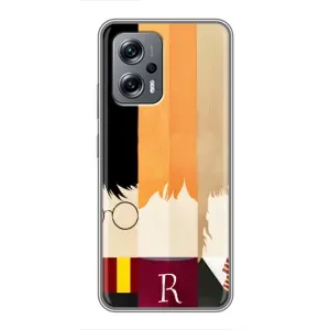 Чехлы с Гарри Поттером для Xiaomi POCO X4 GT (AlphaPrint) (обложка Гарри Поттера)