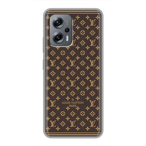 Чохол з принтом «шпалери LV» для Xiaomi POCO X4 GT