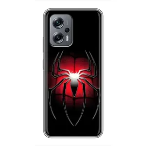 Чохол з людиною павуком для Xiaomi POCO X4 GT - (AlphaPrint) (Паук марвел)