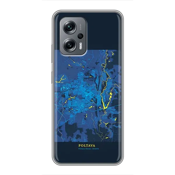 Чохол з принтом «Полтава» для Xiaomi POCO X4 GT
