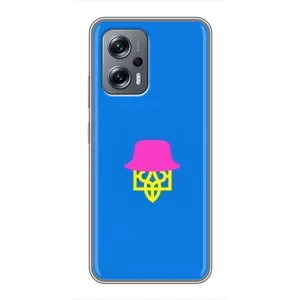 Чехлы для Xiaomi POCO X4 GT Укр. Символика (AlphaPrint) (Шапка на гербу)