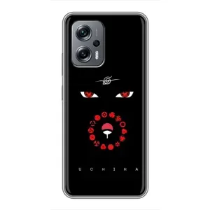 Чехлы на тему: Итачи Учиха для Xiaomi POCO X4 GT (AlphaPrint) (глаза Итачи)