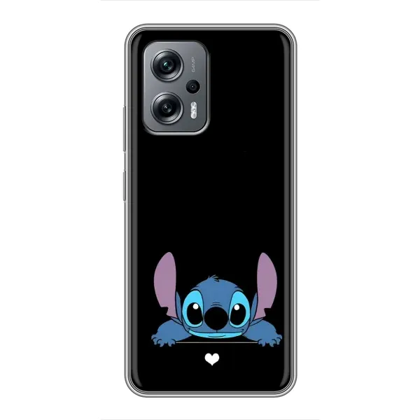Чохол з принтом «Стіч на чорному» для Xiaomi POCO X4 GT Чохол з принтом «Стіч на чорному» для Xiaomi POCO X4 GT