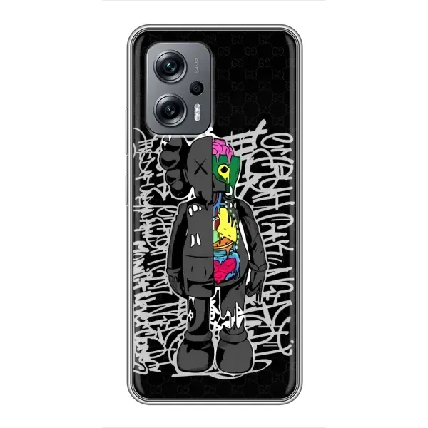 Чохол з принтом «Стиль Bearbrick» для Xiaomi POCO X4 GT