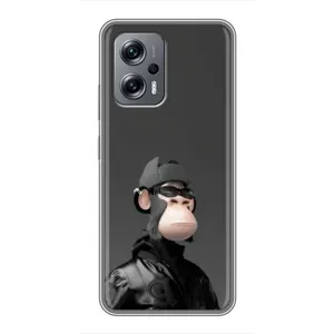 Чохли з Мавпами NFT для Xiaomi POCO X4 GT (AlphaPrint) (стильна мавпа NFT)