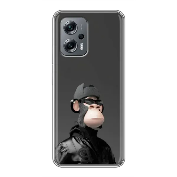 Чехол с принтом «стильная обезьяна NFT» для Xiaomi POCO X4 GT