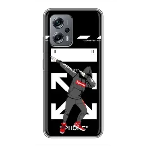 Чеохол для Xiaomi POCO X4 GT з картинкою Supreme (AlphaPrint) (Супрім)