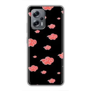 Чохли Персонажі Аніме Наруто для Xiaomi POCO X4 GT (AlphaPrint) (Хмарки Аніме)