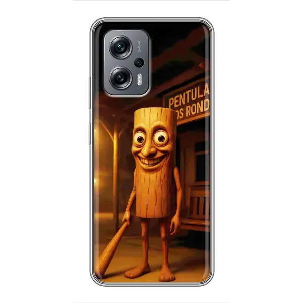 Чехол с принтом «Тунг тунг сахур» для Xiaomi POCO X4 GT