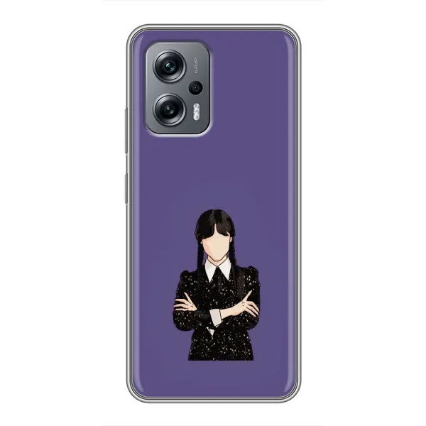 Чохол з принтом «Венздей у чорному» для Xiaomi POCO X4 GT Чохол з принтом «Венздей у чорному» для Xiaomi POCO X4 GT