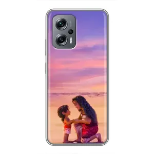 Чехол с мультфильмом Моана Xiaomi POCO X4 GT (Маленькая Ваяна)