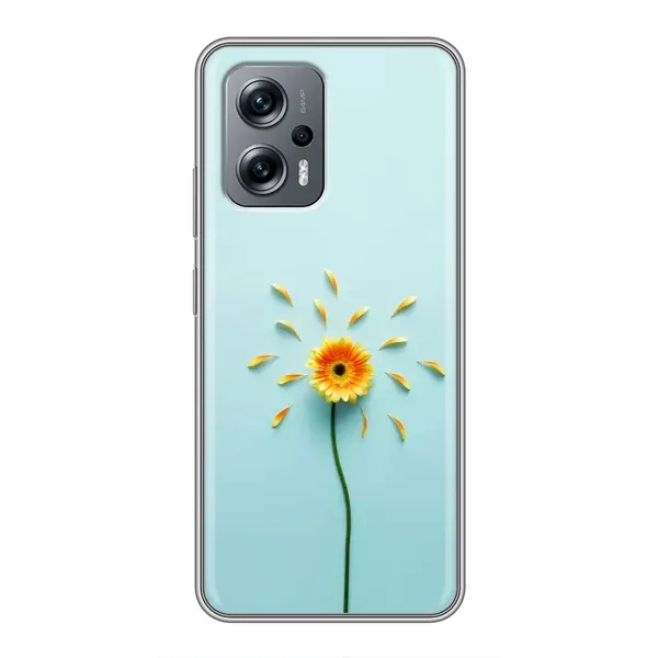 Чехол с принтом «Желтый цветок» для Xiaomi POCO X4 GT