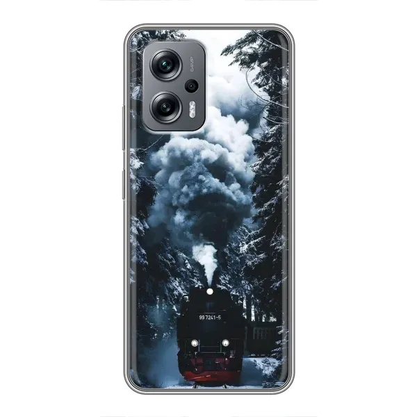 Чохол з принтом «Зимовий потяг» для Xiaomi POCO X4 GT Чохол з принтом «Зимовий потяг» для Xiaomi POCO X4 GT