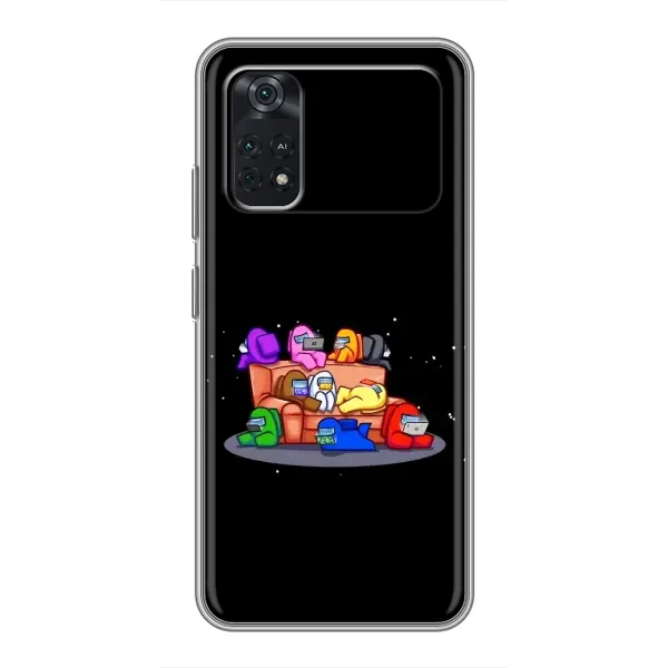 Чохол з принтом «Амонг-ас» для Xiaomi POCO X4 Pro 5G