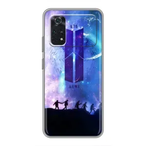 Чохли BTS для Xiaomi POCO X4 Pro 5G (AlphaPrint) (Army BTS)