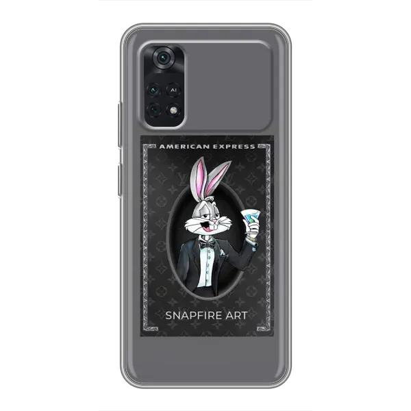 Чехол с принтом «Бакс Бани LV» для Xiaomi POCO X4 Pro 5G