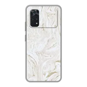 Мраморний чехол на Xiaomi POCO X4 Pro 5G (VPrint) (Білий мрамор)
