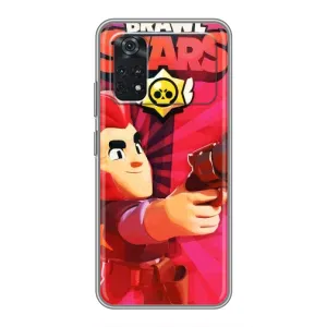 Чехол для Xiaomi POCO X4 Pro 5G Бравл Старс (VPrint) (Дуелянт Кольт)