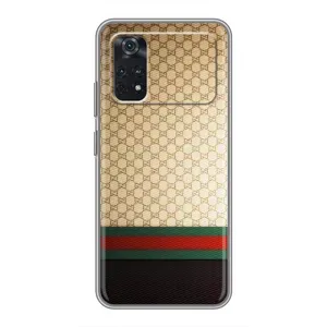 Чохли  GUCCI для Поко Х4 Про 5G (AlphaPrint) (Гуччі Фон)