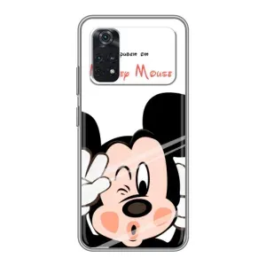 Міккі Маус чохол для Xiaomi POCO X4 Pro 5G (AlphaPrint - Мультяшні) (Маус Міккі)