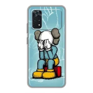 Чохли для Xiaomi POCO X4 Pro 5G - Bearbrick Louis Vuitton (PREMIUMPrint) (Плач Bearbrick)