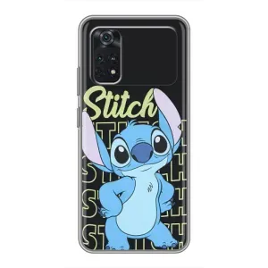 Чохол з принтом Стіч на Xiaomi POCO X4 Pro 5G (Stitch 626)