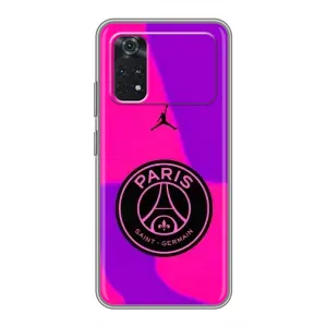 Чохли PSG для Xiaomi POCO X4 Pro 5G (AlphaPrint) (яскравий ПСЖ)