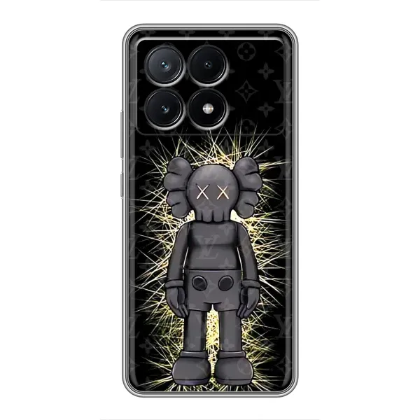 Чохол з принтом «Bearbrick LV» для Xiaomi POCO X6 Pro (5G)