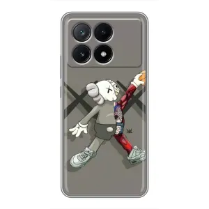 Чохли для Xiaomi POCO X6 Pro (5G) - Bearbrick Louis Vuitton (PREMIUMPrint) (Беарбрік Джордан)