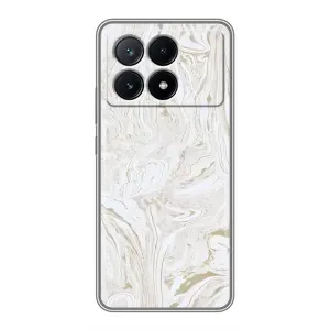 Мраморний чехол на Xiaomi POCO X6 Pro (5G) (VPrint) (Білий мрамор)