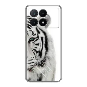Чохли з картинкою животних Xiaomi POCO X6 Pro (5G) (Білий Тигр)