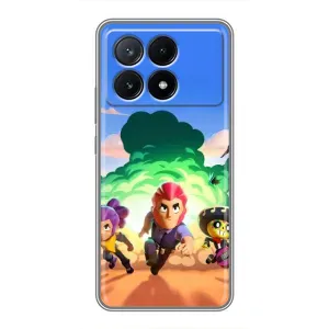 Чехол для Xiaomi POCO X6 Pro (5G) Бравл Старс (VPrint) (Бравел Старс)
