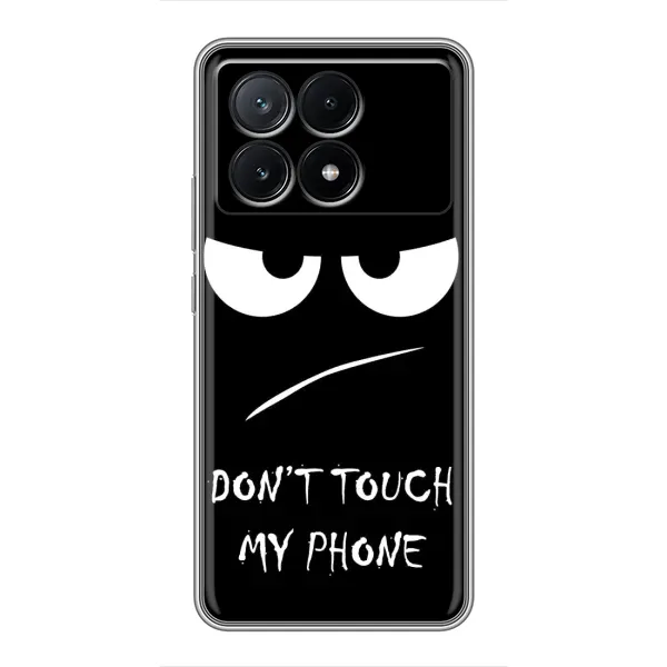 Чехол с принтом «Dont Touch» для Xiaomi POCO X6 Pro (5G) Чехол с принтом «Dont Touch» для Xiaomi POCO X6 Pro (5G)