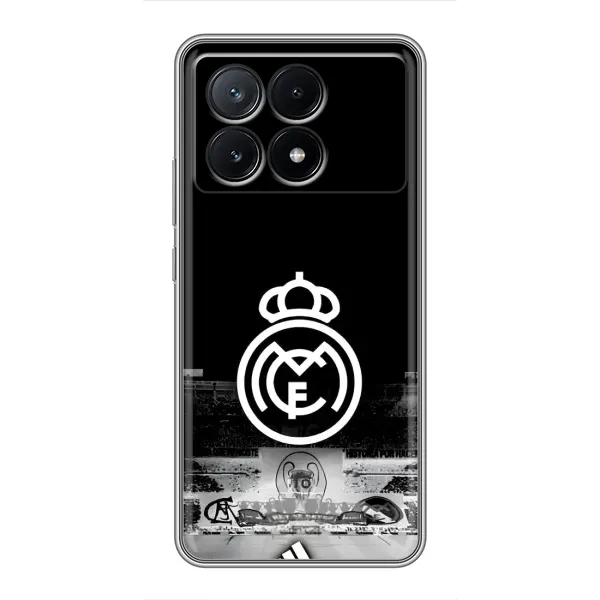 Чохол з принтом «емблема Реал Мадрид» для Xiaomi POCO X6 Pro (5G)