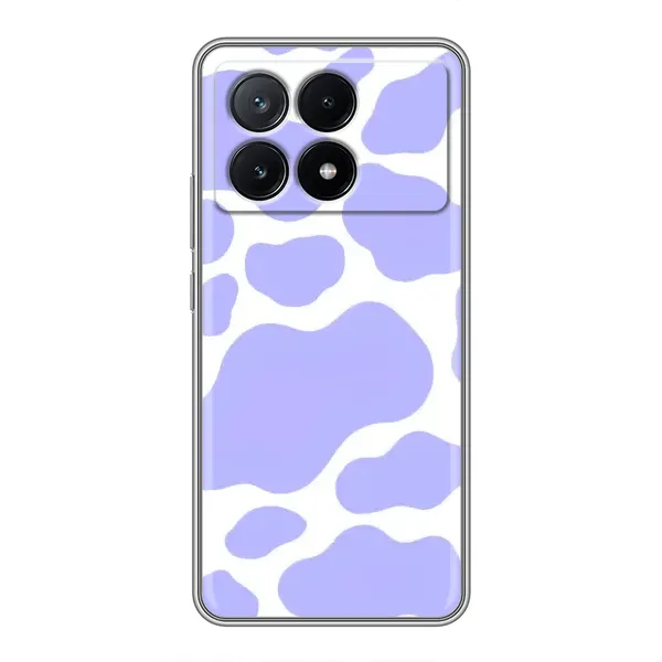 Чехол с принтом «Фиолетова Буренка» для Xiaomi POCO X6 Pro (5G)