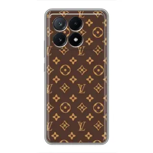 Чехлы Луи Витон для Xiaomi POCO X6 Pro (5G) (AlphaPrint - LOUIS VUITTON) (фон LOUIS VUITTON)