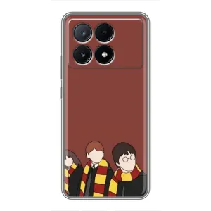 Чохли з Гаррі Поттером для Xiaomi POCO X6 Pro (5G) (AlphaPrint) (Гарі з друзями)