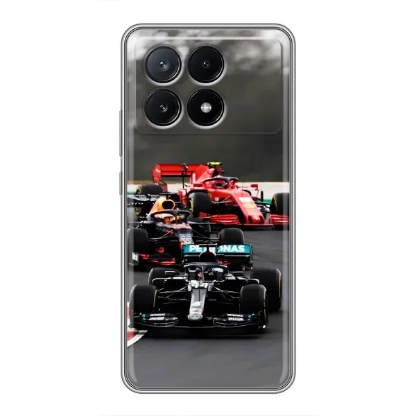 Чохол з принтом «Гонка Формула 1» для Xiaomi POCO X6 Pro (5G)