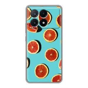 Чохли з фруктами для Xiaomi POCO X6 Pro (5G) (VPrint) (Грейпфрут)