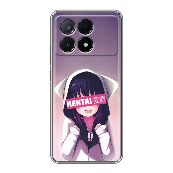 Чехол с принтом «Hentai chan» для Xiaomi POCO X6 Pro (5G)