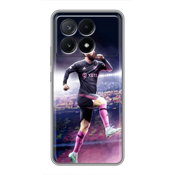 Чехол с принтом «Кинг Месси» для Xiaomi POCO X6 Pro (5G)