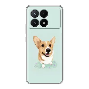 Чохли з собаками для Xiaomi POCO X6 Pro (5G) (VPrint) (Коргі)
