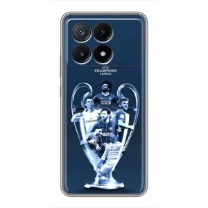 Чохли для Xiaomi POCO X6 Pro (5G) (VPrint) - Футбольні клуби (Кубок ЛЧ)